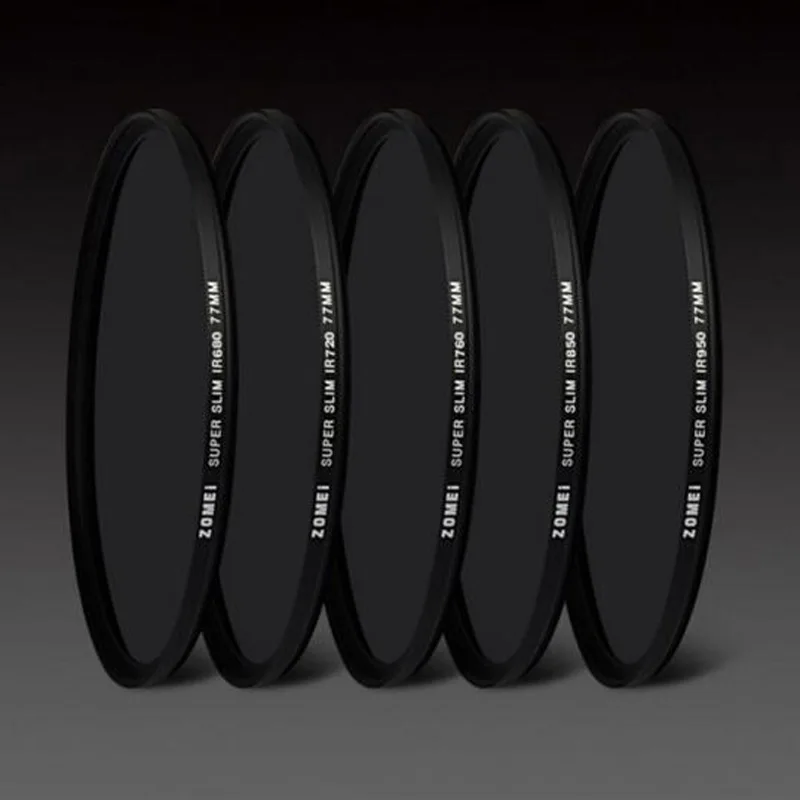 

Zomei IR Filter IR680nm+720nm+760nm+850nm+950nm INFRARED FILTER for Canon Nikon Sony Pentax Hoya lens