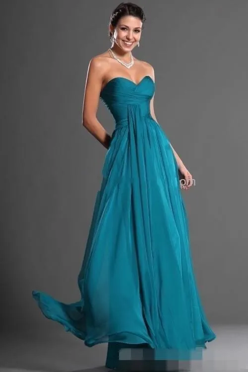 Dark Teal Bridesmaid Dresses