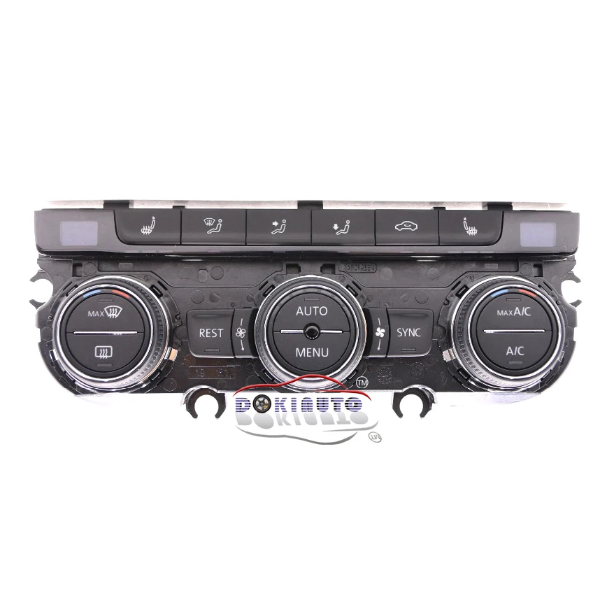 

Climatronic Air Condition Control Switch Panel AC Seat Heater For MQB Passat B8