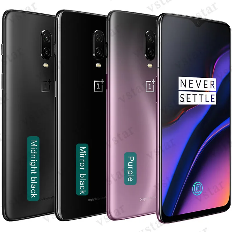 Мобильный телефон с глобальной прошивкой Oneplus 6T 8 Гб 128 ГБ, 6,41 дюймов, AMOLED экран, Восьмиядерный процессор Snapdragon 845, Android 9,0, сканер отпечатков пальцев, NFC