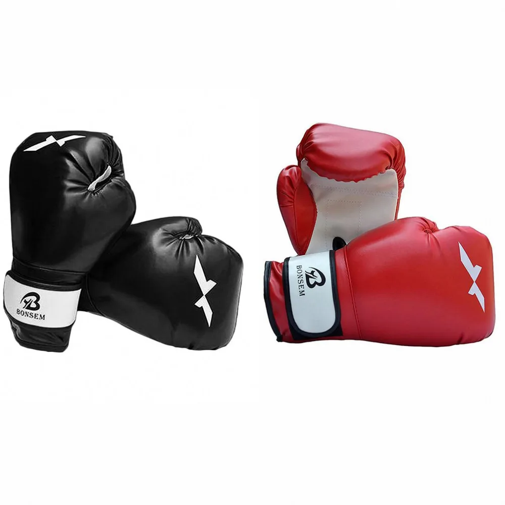 Comfortable Design PU Leather Training Gloves New Style Boxing Gloves 2