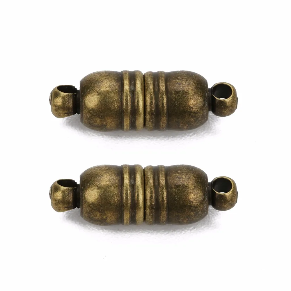 LOULEUR золото/серебро 5 шт. сильная нить магнитные застежки для ожерелья браслет пряжки разъемы для DIY ювелирных изделий