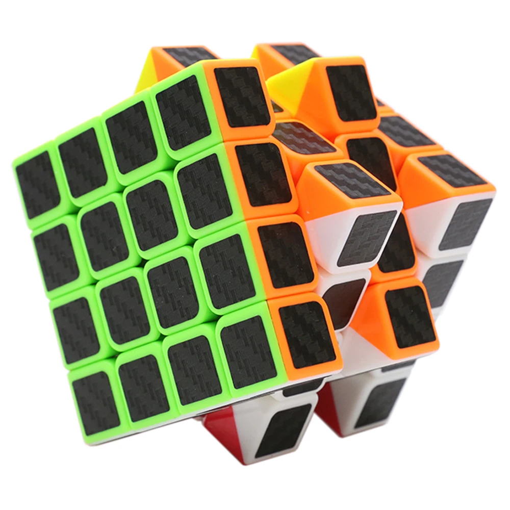 4x4x4 ZCUBE 6 2 см 4 слойный скоростной куб с ABS ПВХ материалом 4*4 Stickerless Cubo Megico детская