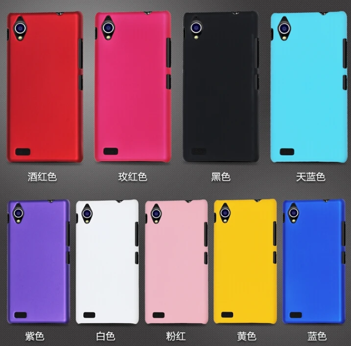 

Free Shipping Colorful Oil coated Rubber Matte Hard Back Case for Fly IQ4412 IQ 4412 Frosted Matte Back Protective Cover
