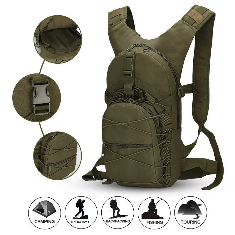 18L тактический рюкзак 800D Oxford военный женский походный велосипедный для занятий