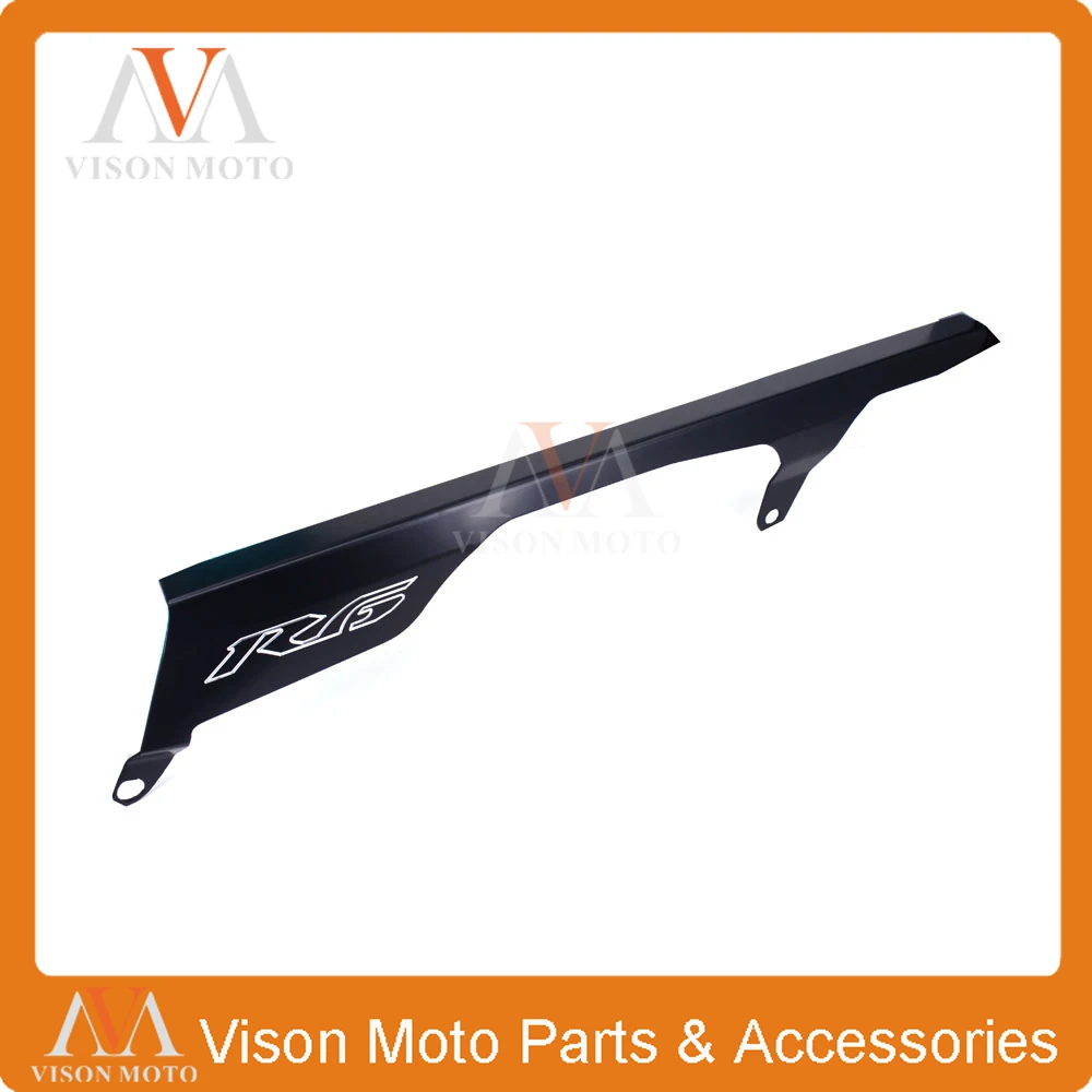 

Motorcycle Chain Guard Cover Shield For YAMAHA YZF R6 YZF-R6 YZFR6 2006 2007 2008 2009 2010 2011 2012 2013 2014 2015 BLACK