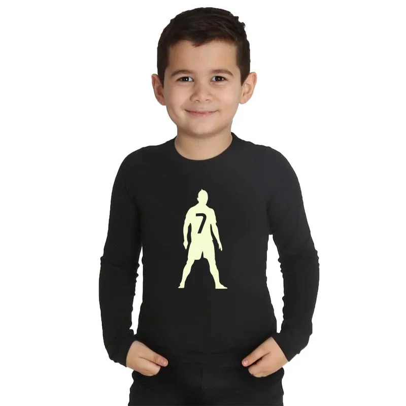 LYTLM Cristiano Ronaldo футболка Kinder футболка Jongens xxx для девочек и мальчиков Polera Manga Larga Одежда для больших девочек топы с длинными рукавами для мальчиков