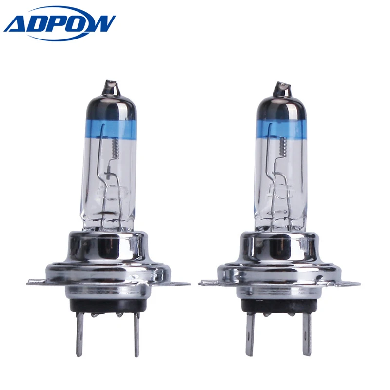 

2PCS H7 55W 12V Halogen Bulb Halogen Fog Lights Super White High Power Car Headlight Lamp Car Light Source Auto