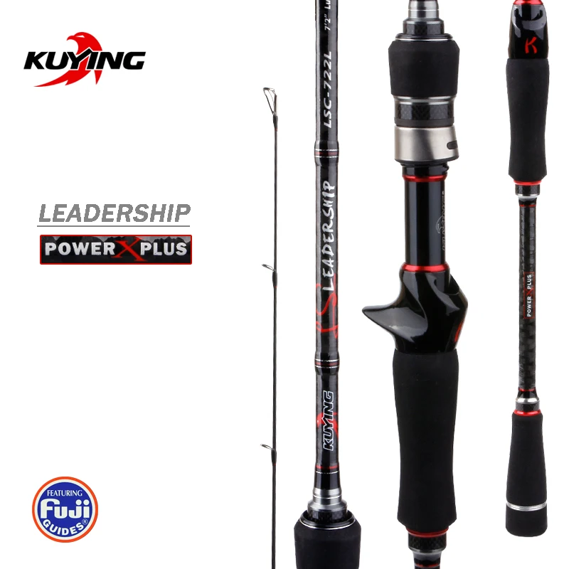 KUYING Leadership Spinning Casting Lure Fishing Rod 1.92m 2.16m 2.19m 2.28m 2.7m Pole Stick Carbon Cane FUJI Parts Medium Fast KUYING Leadership Spinning Casting Lure Fishing Rod 1.92m 2.16m 2.19m 2.28m 2.7m Pole Stick Carbon Cane FUJI Parts Medium Fast