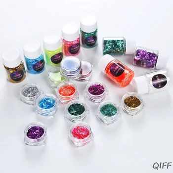 

15ML Resin Aurora Glitters Sequins DIY Epoxy Resin Filler Molds Decor Materials
