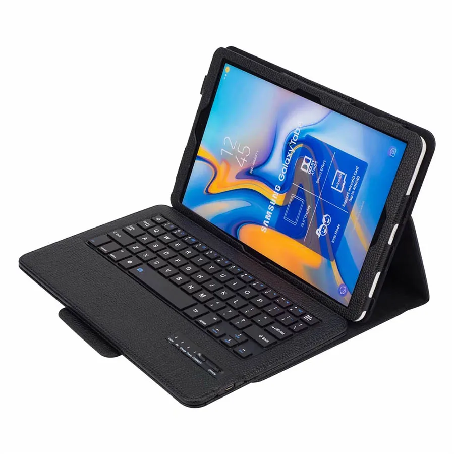 Съемный чехол с беспроводной клавиатурой Bluetooth для Samsung Galaxy Tab A A2 10 5 ''T590 T595