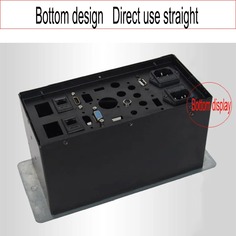 Демпфированная настольная розетка со скрытым разъемом/VGA аудио 3 5 hdmi сеть