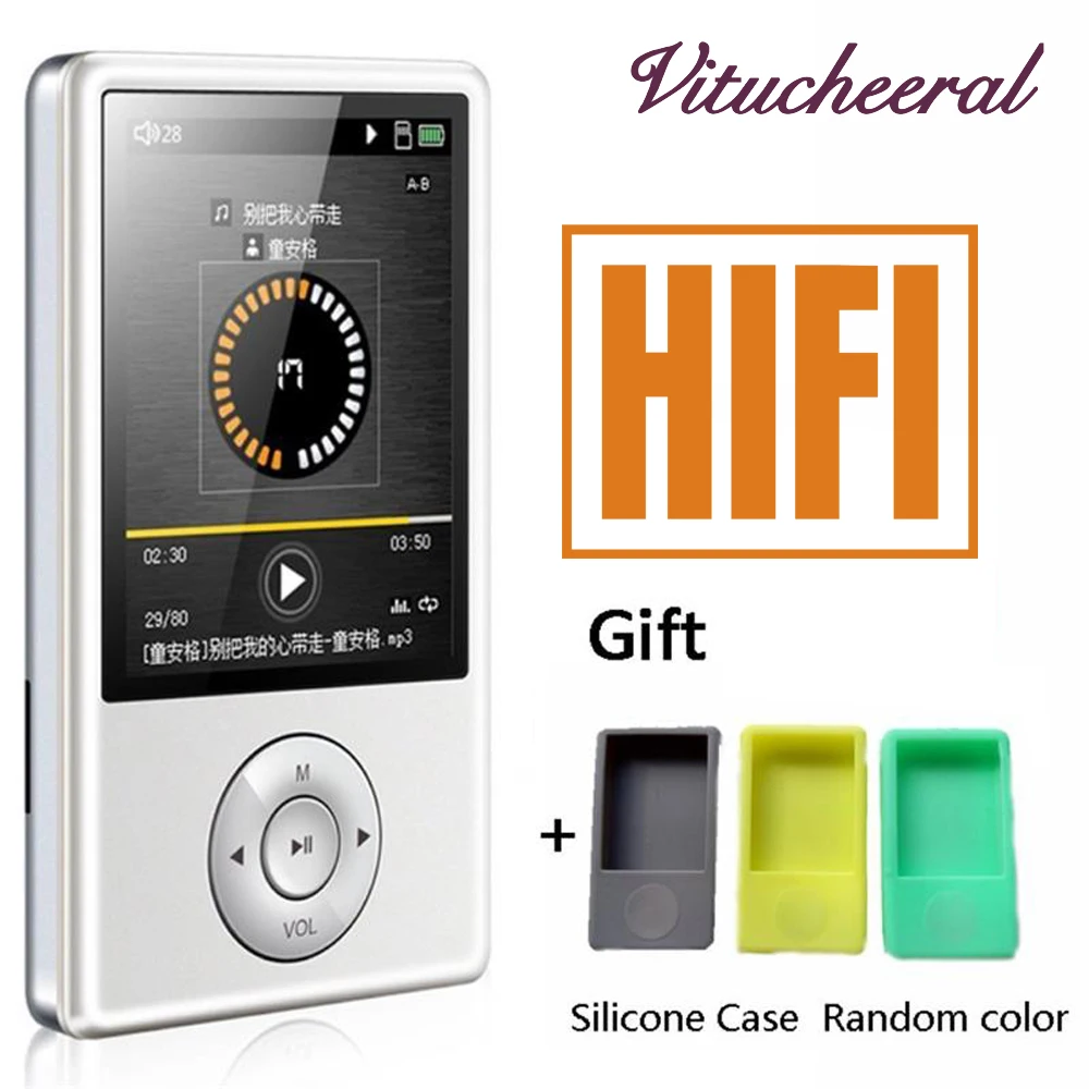 2017 New Original X11 MP3 Player 8GB 2.4 Inch Screen play 60h Mp3 Music ...