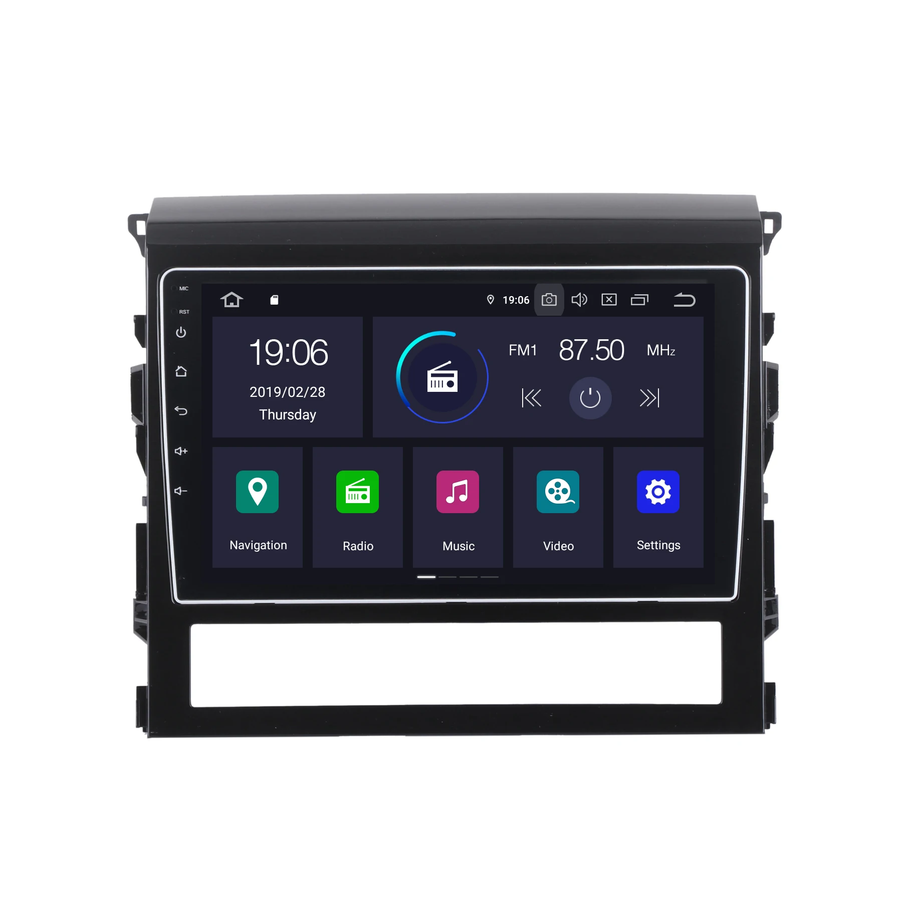 Sale KOOCAVS 10.2" IPS Android 9.0 Car GPS Radio Player for Toyota Land Cruiser 2016 with 4GB+64GB Stereo Multimedia Headunit 5