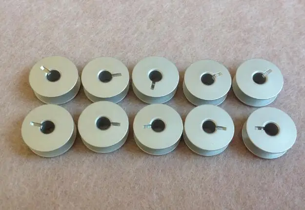 

Bobbin ZSK aluminium bobbins 9x22mm,10pcs lot - Computer embroidery machine spare parts