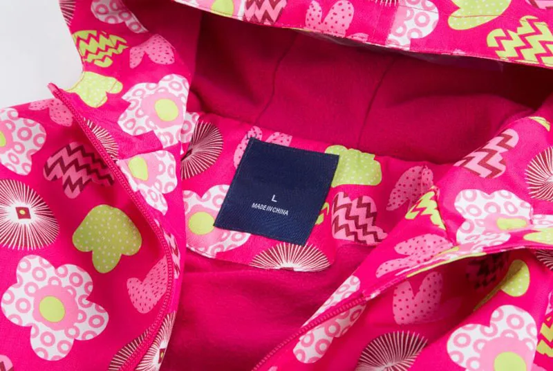 Children Polar Fleece Jacket Girl Sport Kids Coat Double-deck Hoodie Waterproof Windbreakers Girls Jackets 3-12Y Autumn Winter