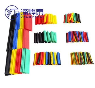

Heat shrinkable tube combination 328/140/127PCS, insulation shrinkage, environmentally friendly flame retardant