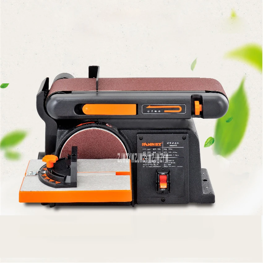 New Arrival Sandpaper Polishing Sharpening Machine Desktop Woodworking Grinder Sand Belt Machine