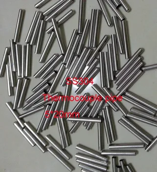 

Customized 5*20mm One End Round Head Grade A Quality SS304 Stainless Steel Thermocouple Protection Tube fittings 100 pcs / lot