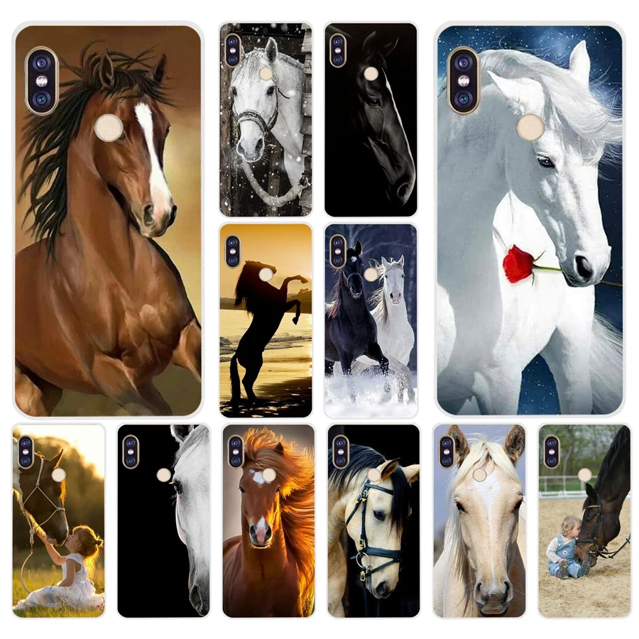 

150H The Finest Horses Soft Silicone Tpu Cover phone Case for xiaomi redmi 6 pro 5 plus note 6 pro 4 4x mi 8
