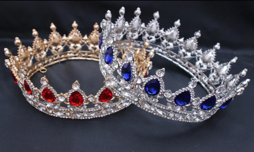 SHOSIXUAN Hot European Designs Vintage Peacock Crystal Tiara Wedding Crown Bridal Tiara Accessories Rhinestone Tiaras Crowns (1)
