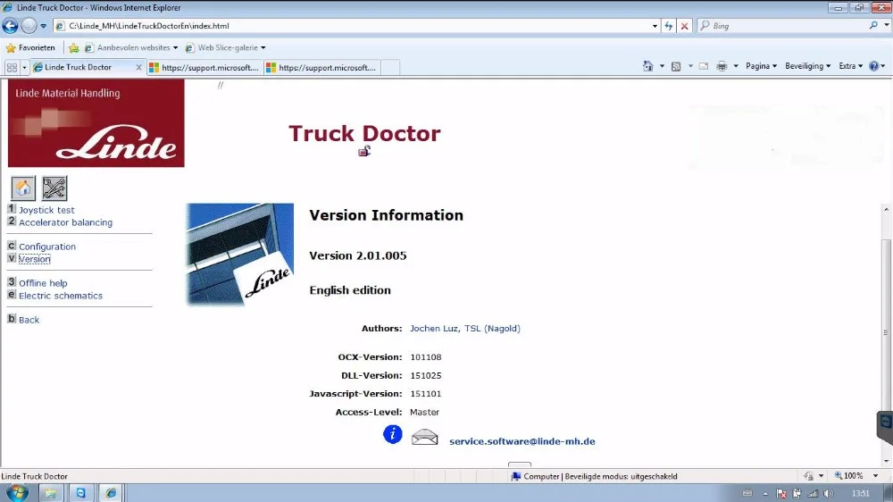 Linde Pathfinder 3.6.2.11v [10,]+ Truck Doctor v2.01.05 EN/DE(мастер-уровень