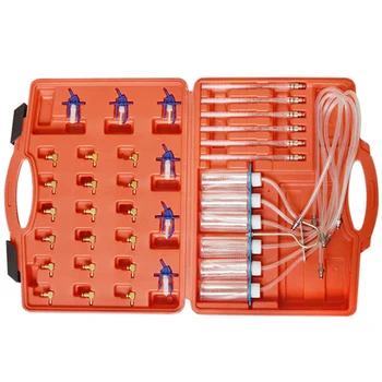 

Diesel Injector Flow Diagnostic Cylinder Diesel Injector Flow Test Kit Diesel Adaptor Set Rail Cylinder Kit Test Tool Kit