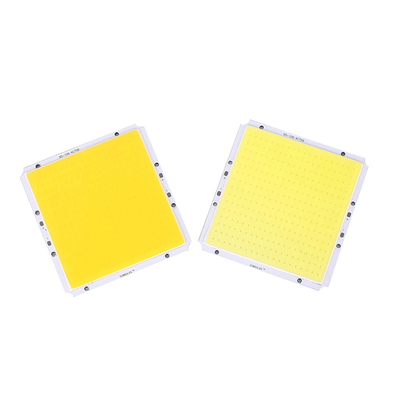 1PC COB LED Light 50W DC LED Bulb Chip On Board COB Strip Modules 100x95mm For DIY Car House Lighting