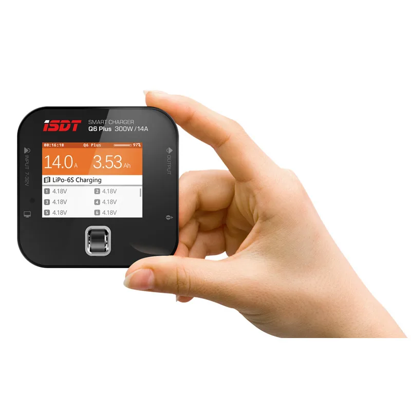 

ISDT Q6 Plus 300W 14A MINI Pocket Battery Balance Charger