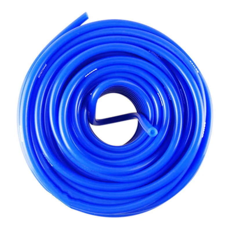 JX-LCLYL 16.4ft 5M Blue Universal 4mm Car Vehicle Silicone Tubing Vacuum Tube Hose Pipe