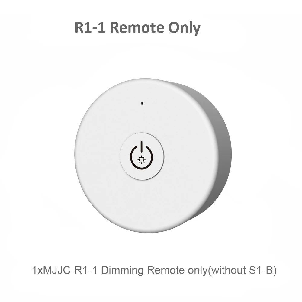 Светодиодный диммер Triac 220V 230V 110V 2,4G беспроводной RF дистанционный Диммируемый кнопочный переключатель умный Wifi диммер для светодиодной лампы - Цвет: R1-1 Remote only