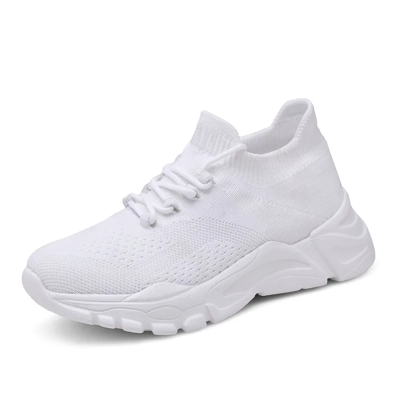 

2019 New Spring Fashion Women Casual Sneaker platform bottom Ladies Trainers high top white sneaker high top sneakers