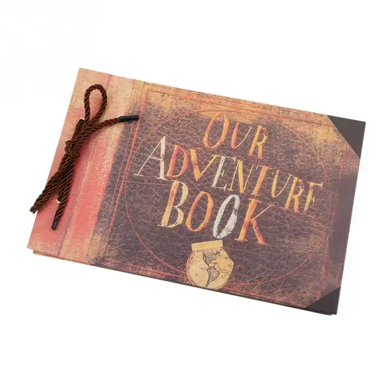 diy handmade cartoon photo album adventure book wedding stickers scrapbook our my adventure movie scrapbook album fotografico آلبوم عکس