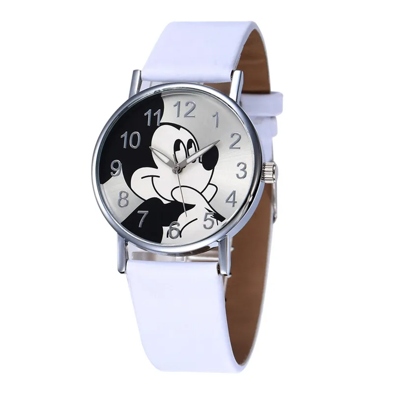 TMC#243 новые стильные детские часы, модные кварцевые часы с кожаным ремешком, наручные часы для девочек, детские часы, горячая распродажа