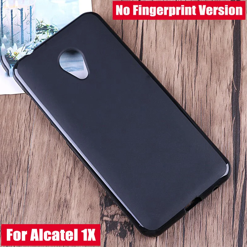 JONSNOW لينة غلاف هاتف ألكاتيل 1X TPU حالة مهلبية المضادة للانزلاق سيليكون ل الكاتيل 5059A 5059D 5059X 5059Y الهاتف غطاء كابا Fundas