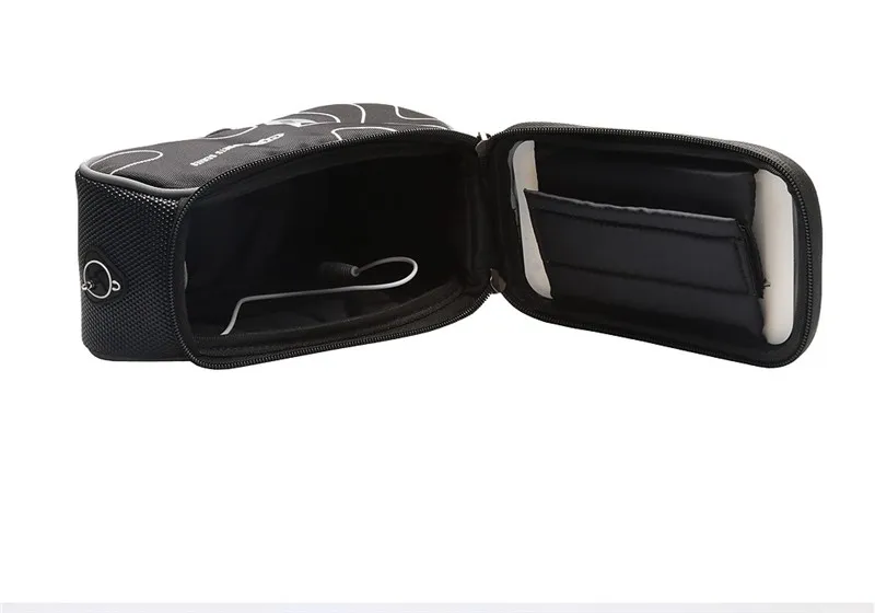 Flash Deal WEST BIKING Cycling MTB Bike Front Frame Top Tube Bag Bicycle Bags for 6 inch Phone Touch Screen Frame Front Tube Bicycle Bag 33