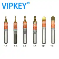 キーエンドフライスカッターツイストドリルビット用文興キー切断機1.0ミリメートル1.5ミリメートル2.5ミリメートル3.0ミリメートルキーカッター