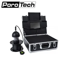 F18 20M 7″ 9″ Underwater Video Fishing Camera Kit Fish Finder with 18 white lights night vision wide viewing angle