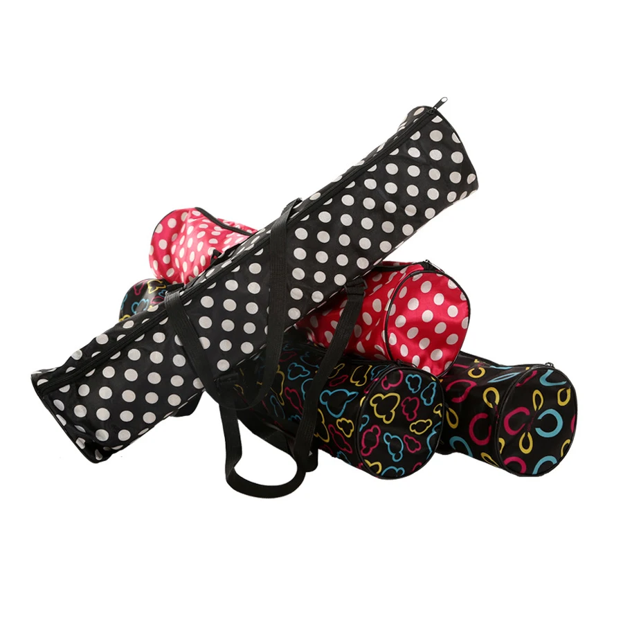 Waterproof Canvas Yoga Drawstring Bag Gym Mat Bag Mat Carry Strap Sport