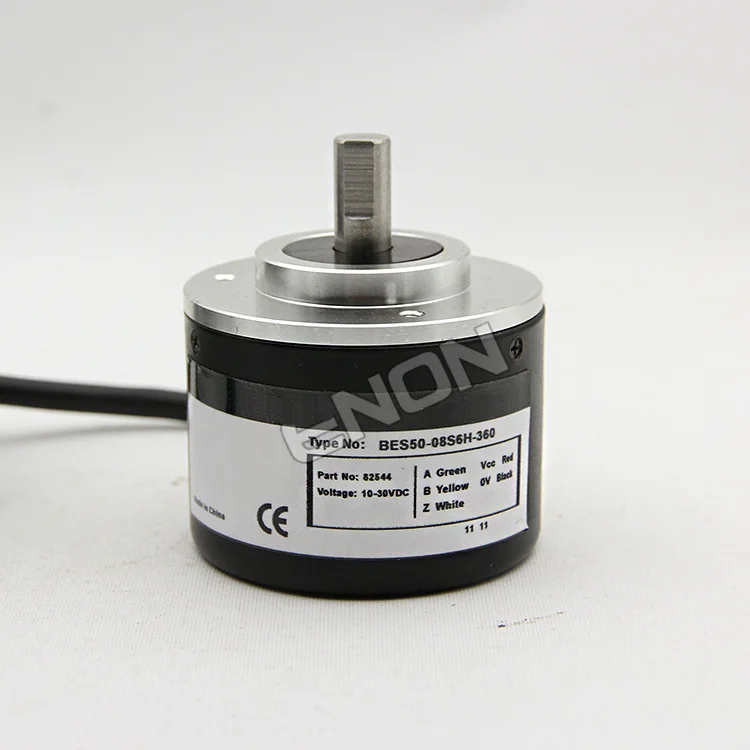 New BES50 08S6H 360 rotary encoder shaft diameter 50mm outer diameter