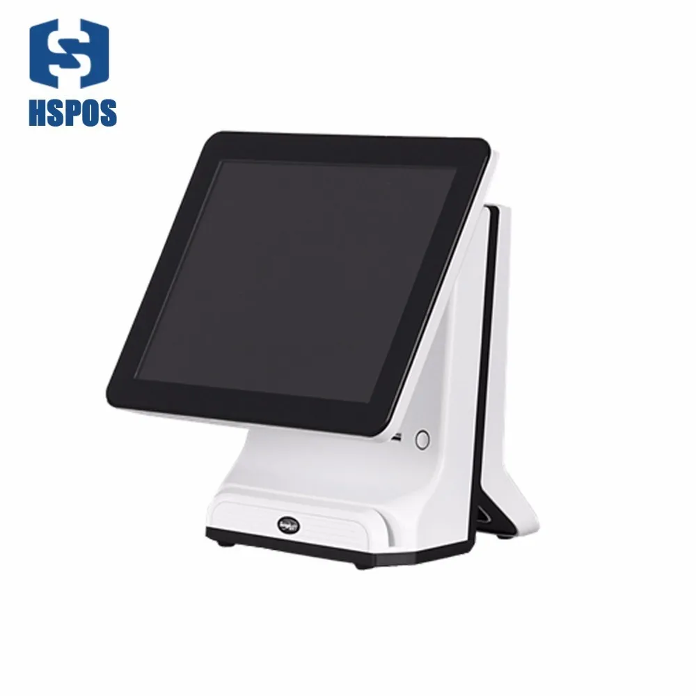 

HSPOS Capacitive touch screen 15 inch touch screen POS Cash Register support can add15 inch Secondary screen HS-SDL15