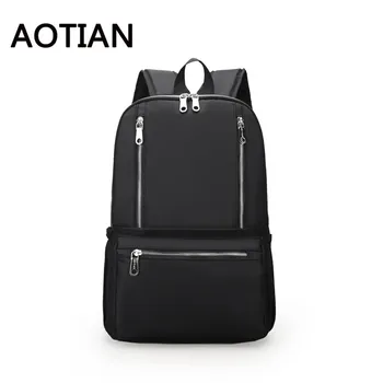 

2017 AOTIAN New Brand Nylon Backpack Women Knapsack Backpack Girl Student School Bag For Laptop Mochilas Backpack