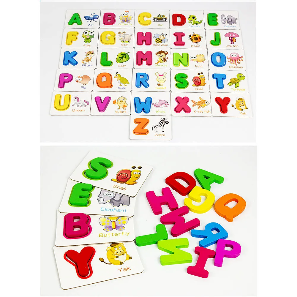 Cartão de Jogo Mais Novo Alfabetização Cartões Vocabulário Palavra Imagem Jogo Brinquedos Educativos Inglês Alfabeto Letras Aprendizagem v 14 Computers & Electronics