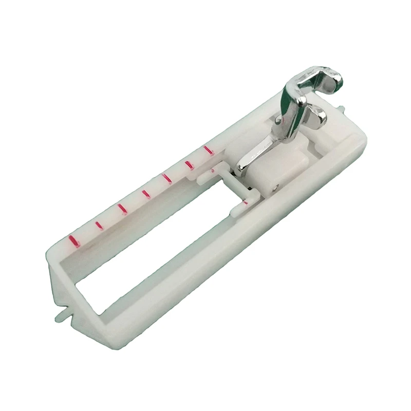 

1Pcs White Color Locking Sewing Buttonhole Sewing Machine Foot with Old Fashioned Low Holders New Plastic Sewing Machine Parts