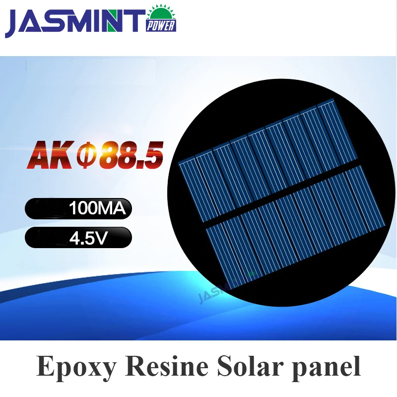 0.16W 4V Round Mini Solar Panel Module Solar System Solar Epoxy Cell Charger DIY 