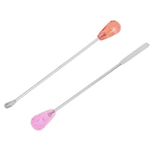 2PCS/Set Durable Tattoo Eyebrow Ink Mixer Sticks Pigment Mixing Stirring Rods Body Art Accessories