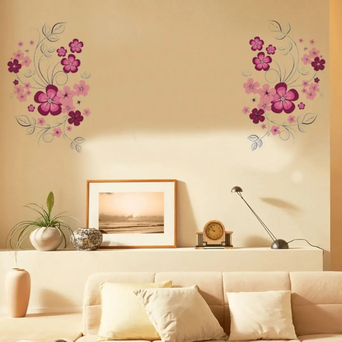 New Removable Flower Branches Vinyl Art Wall Sticker Decal Home DIY Wall Decor Home Decoration