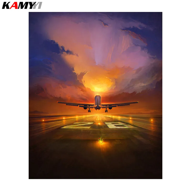 

Needlework Full square diamond embroidery Plane 5d diamond mosaic cross stitch picture of rhinestones home decor gift DD
