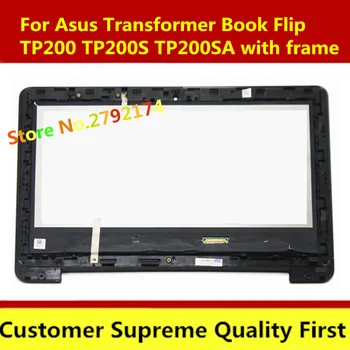

11.6 inch For Asus Transformer Book Flip TP200 TP200S TP200SA M116NWR4 Touch Digitizer IPS LCD Screen Display Assembly Bezel