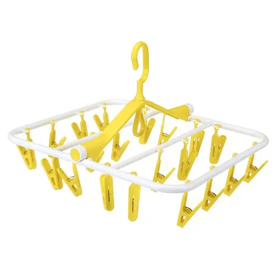 Buy Creative Plastic Foldable Clothes Hanger Airer 20
